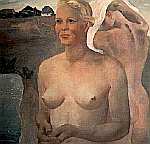 русская баня сауна Лукоморье Самара | Искусство Дейнека - Моющиеся девушки